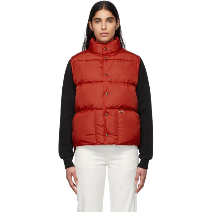 Noah Red Cashball Down Puffer Vest