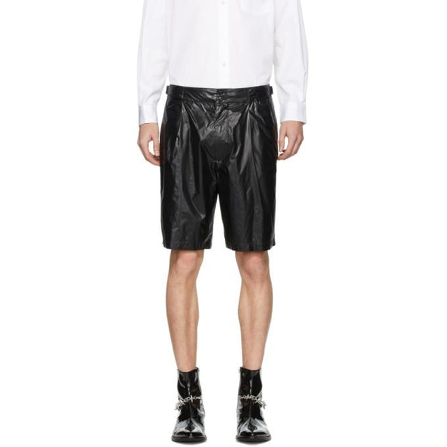 Nomenklatura Studio Black Nylon Shorts