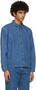 non Blue Denim Washed Shirt