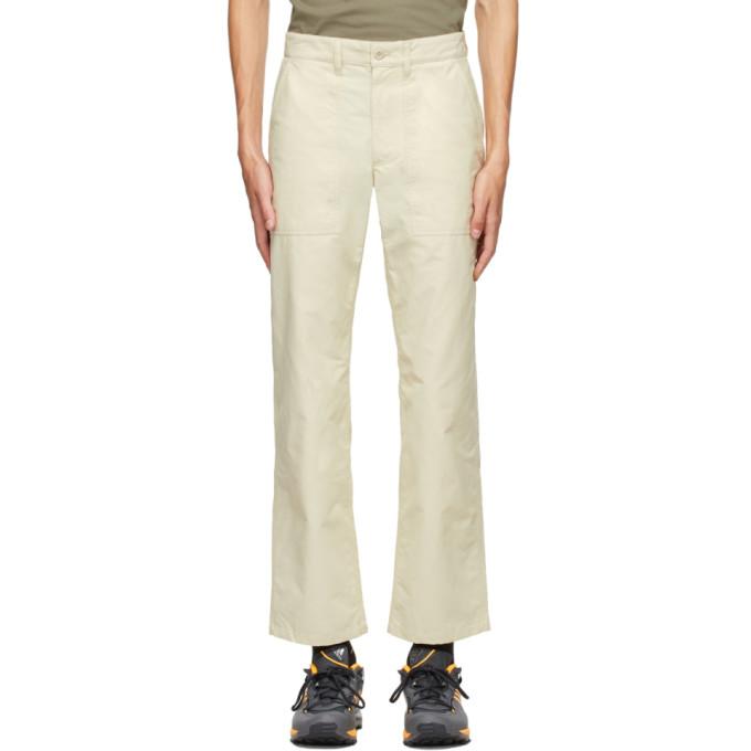Norse Projects Beige Aaro 60/40 Fatigue Trousers