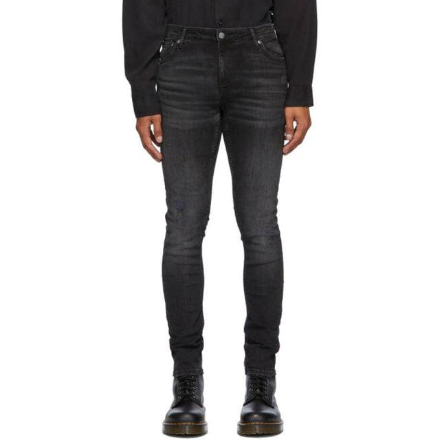 Nudie Jeans Black Dark Desire Jeans