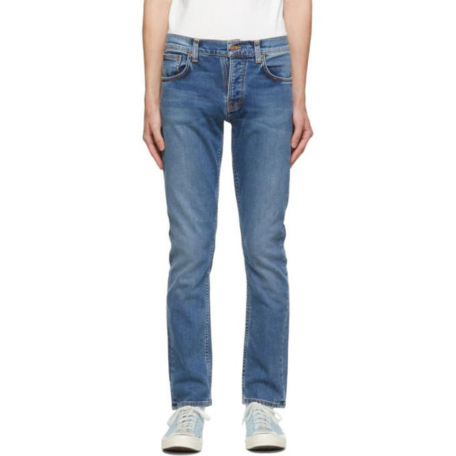Nudie Jeans Blue Grim Tim Jeans