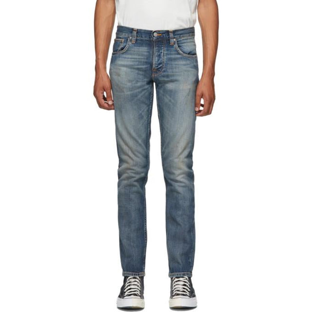 Nudie Jeans Blue Grim Tim Jeans