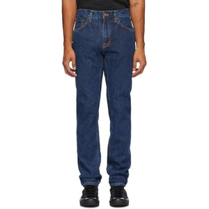 Nudie Jeans Blue Gritty Jackson Jeans