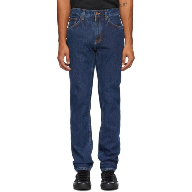Nudie Jeans Blue Gritty Jackson Jeans