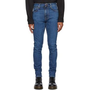 Nudie Jeans Blue Lean Dean Jeans