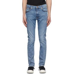 Nudie Jeans Blue Lean Dean Jeans
