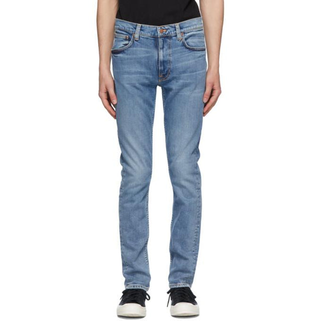 Nudie Jeans Blue Lean Dean Jeans