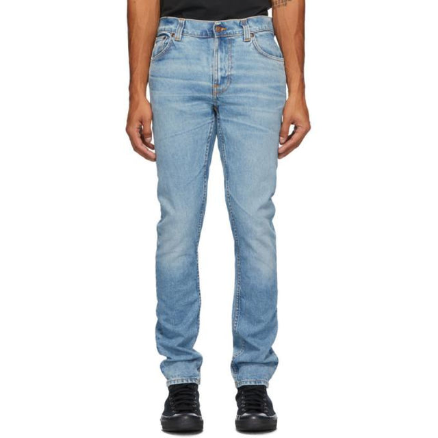 Nudie Jeans Blue Lean Dean Jeans