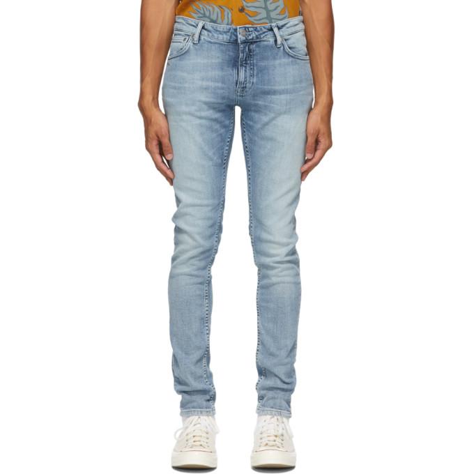 Nudie Jeans Blue Skinny Lin Jeans