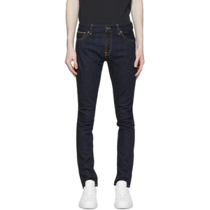 Nudie Jeans Blue Skinny Lin Jeans