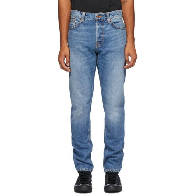 Nudie Jeans Blue Steady Eddie II Jeans