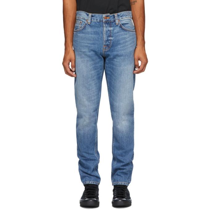 Nudie Jeans Blue Steady Eddie II Jeans