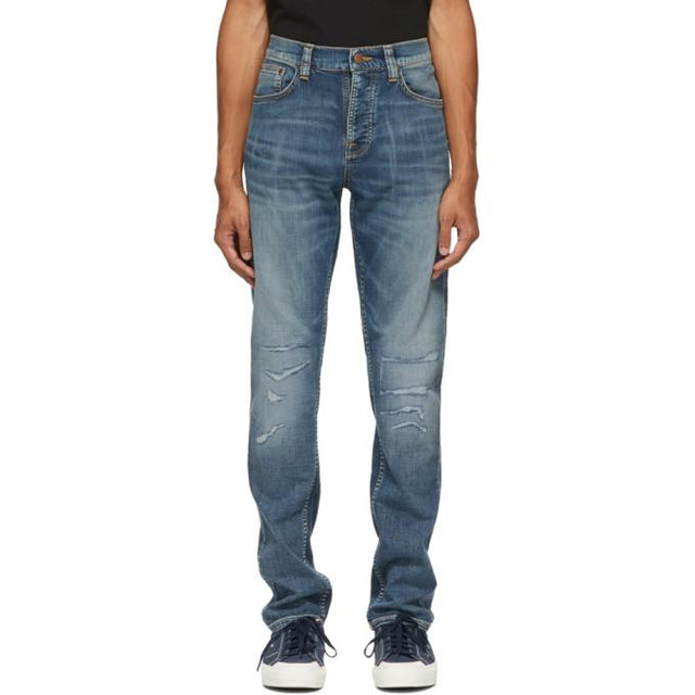 Nudie Jeans Blue Steady Eddie II Jeans