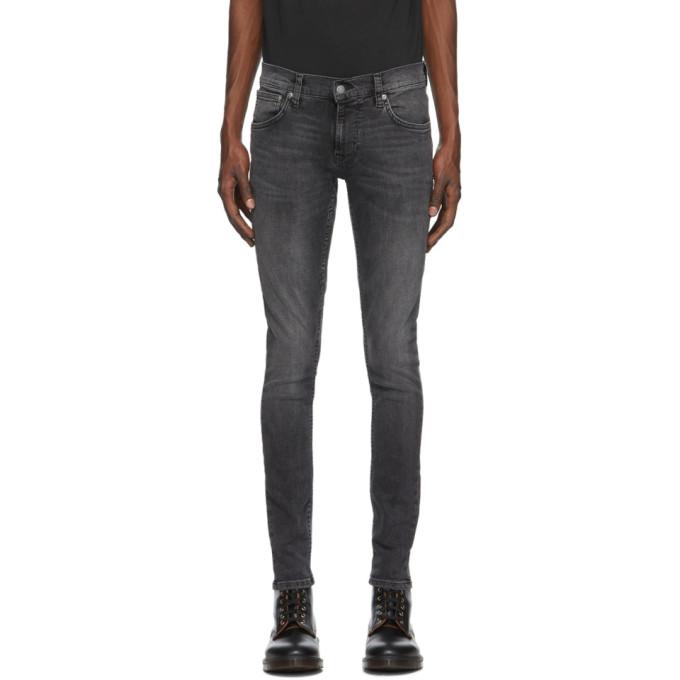 Nudie Jeans Grey Tight Terry Jeans