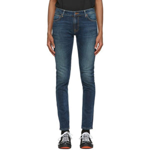 Nudie Jeans Indigo Skinny Lin Jeans