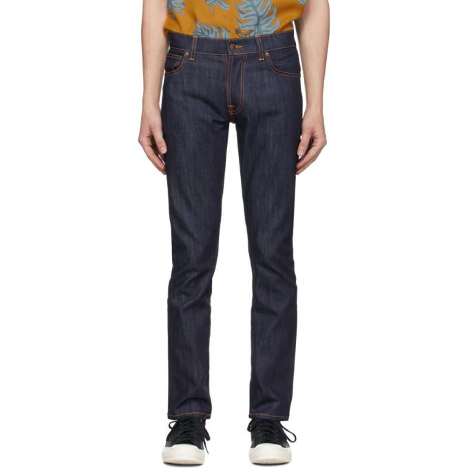 Nudie Jeans Indigo Thin Finn Dry Jeans