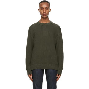 Nudie Jeans Khaki Frank Sweater