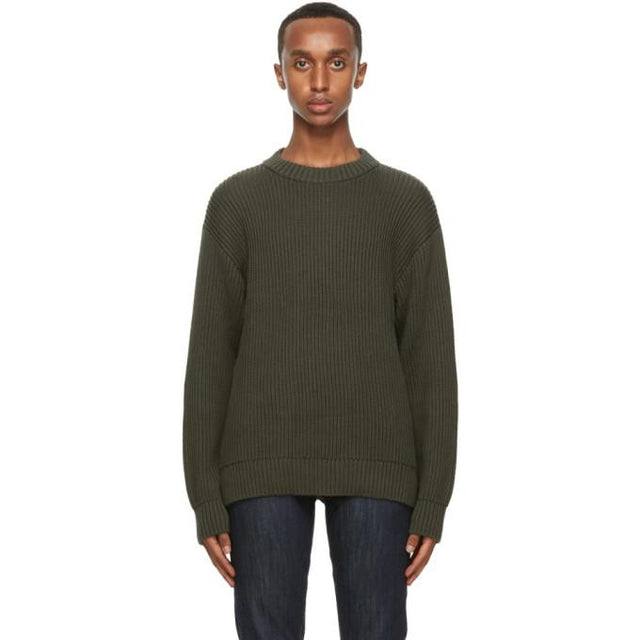 Nudie Jeans Khaki Frank Sweater