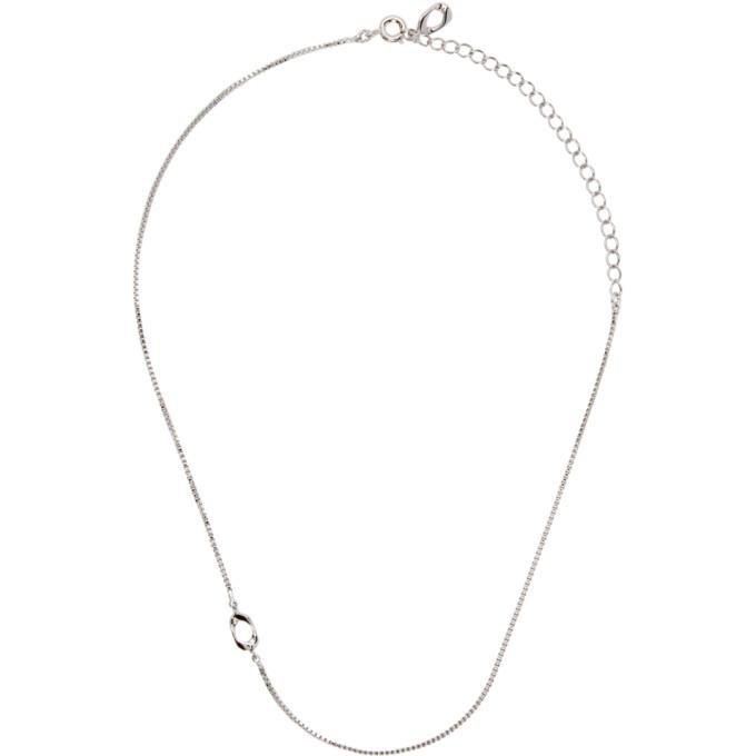 Numbering Silver 947 Choker Necklace