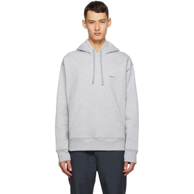 OAMC Grey Fleece Mark Hoodie