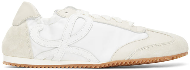 Loewe Off-White Ballet Runner Sneakers - Baskets de coureur de ballet de basse blanche Loewe - loewe 오프 화이트 발레 러너 스니커즈
