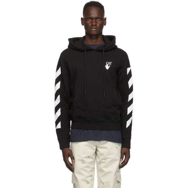Off-White Black Agreement Slim Hoodie