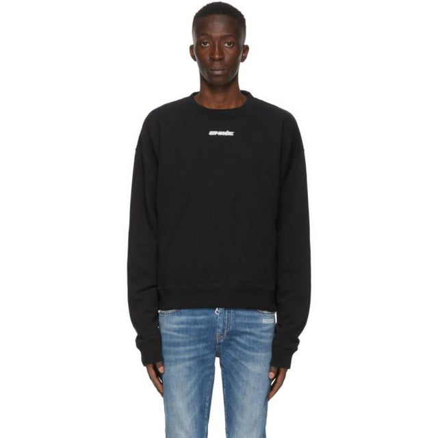 Off-White Black and Blue Marker Arrows Sweatshirt