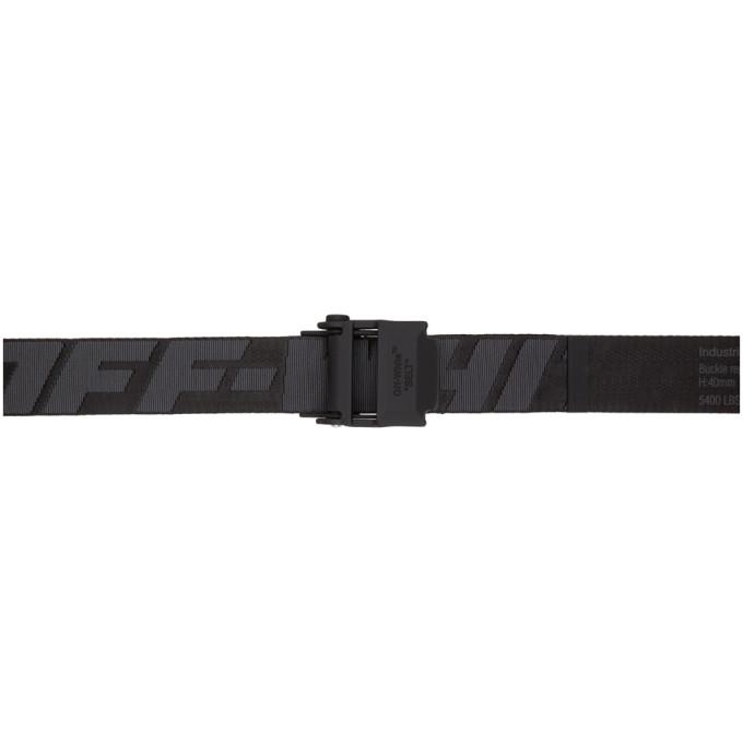 Off-White Black and Grey 2.0 Industrial Belt