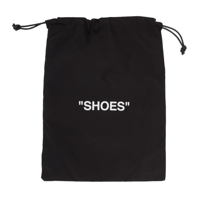 Off-White Black and White Shoes Pouch