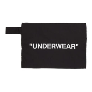 Off-White Black and White Underwear Pouch