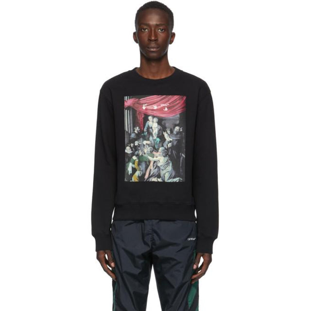 Off-White Black Caravaggio Painting Sweatshirt