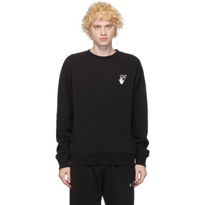 Off-White Black Cut Here Sweatshirt