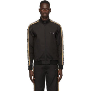 Off-White Black Dojo Zip-Up Sweater
