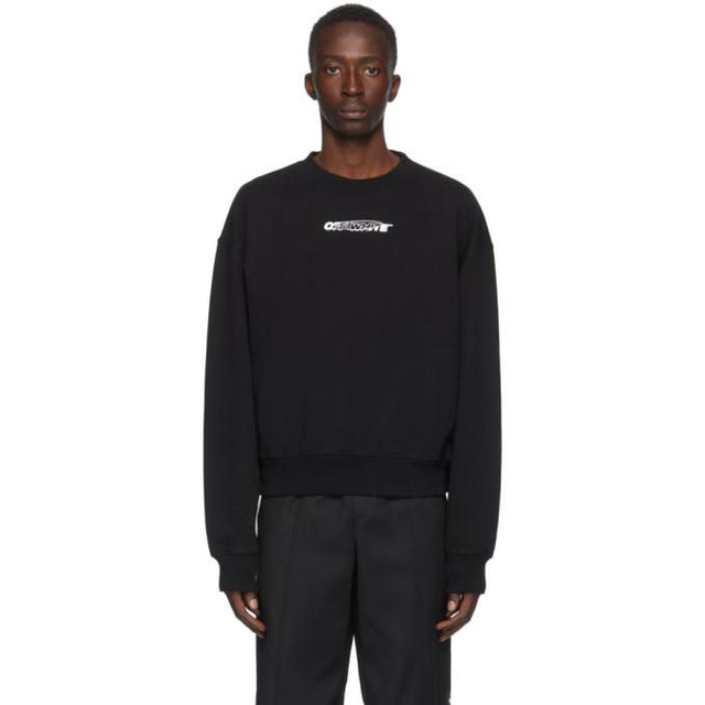 Off-White Black Hand Painters Sweatshirt