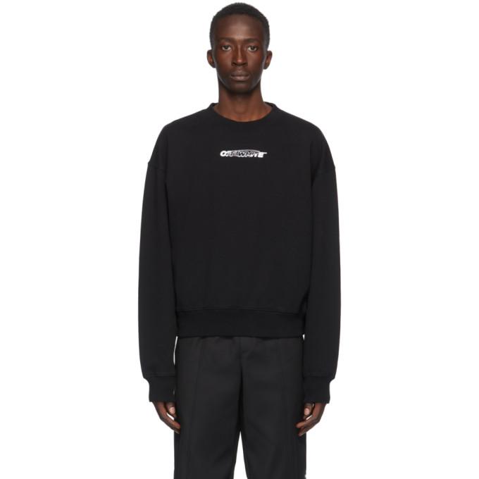 Off-White Black Hand Painters Sweatshirt