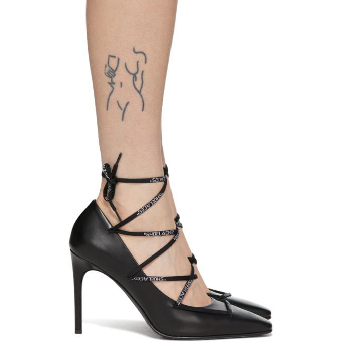 Off-White Black Laces Pumps