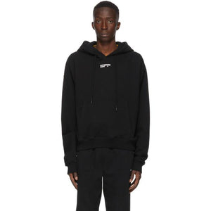 Off-White Black Masked Face Hoodie