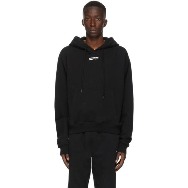 Off-White Black Masked Face Hoodie