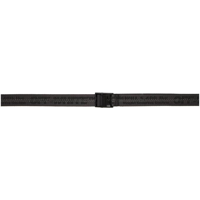 Off-White Black Mini Classic Industrial Belt