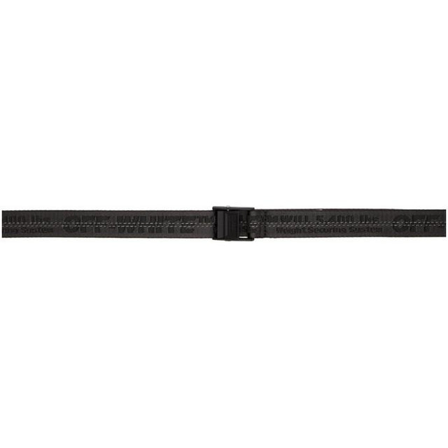 Off-White Black Mini Classic Industrial Belt