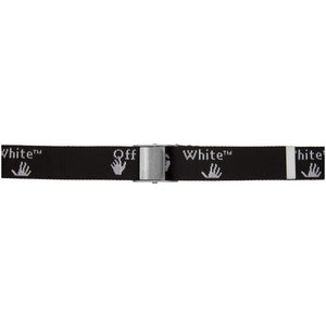 Off-White Black New Logo Belt