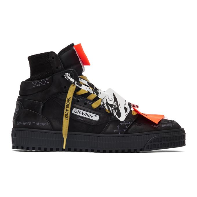 Off white high tops black hotsell