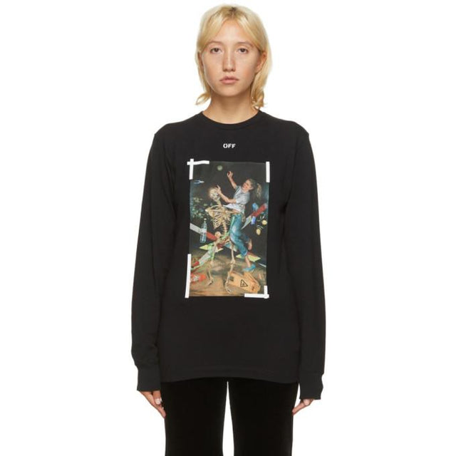 Off-White Black Pascal Long Sleeve T-Shirt