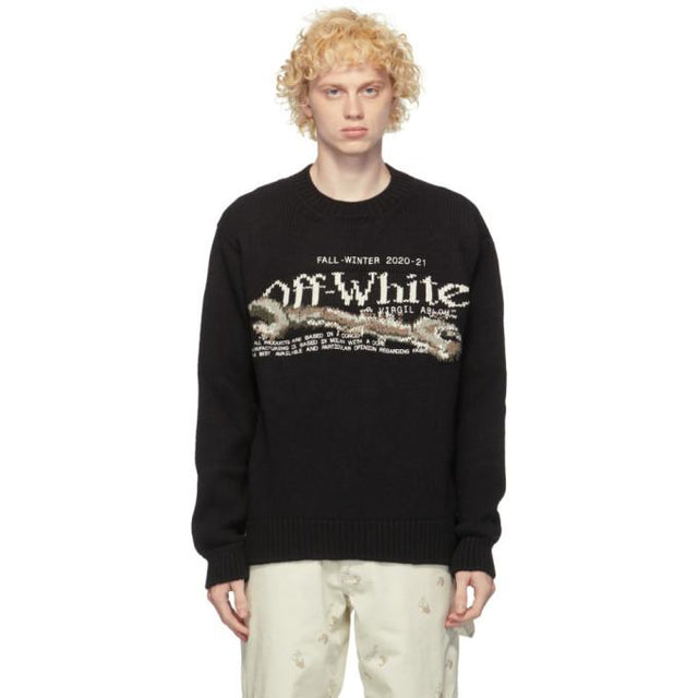 Off-White Black Pascal Tool Sweater