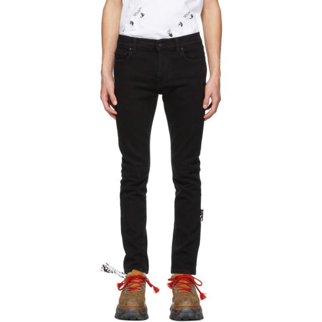 Off-White Black Skinny Jeans