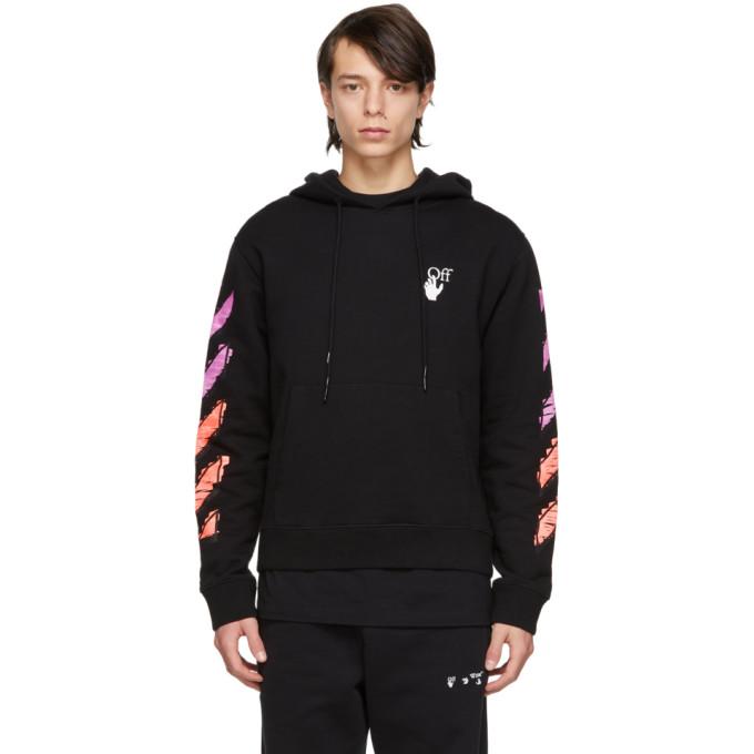 Off-White Black Slim Marker Hoodie