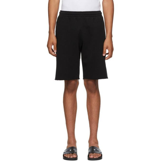 Off-White Black Stencil Arrows Logo Shorts