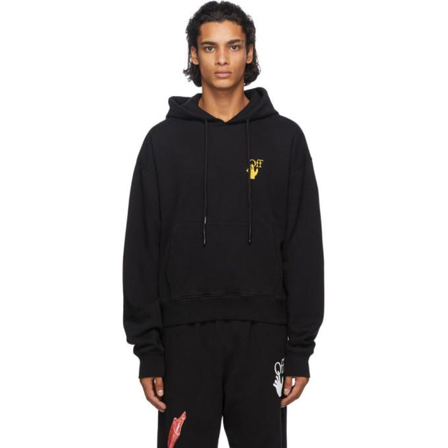 Off-White Black Worldwide Over Hoodie
