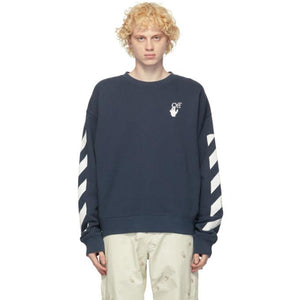 Off-White Blue Agreement Sweatshirt